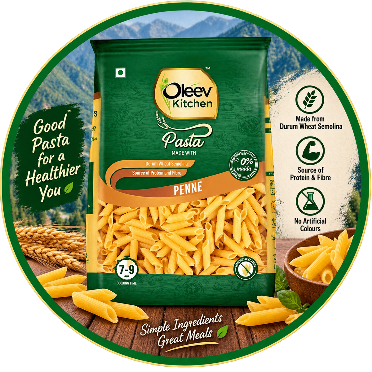 Oleev Kitchen Pasta – Penne