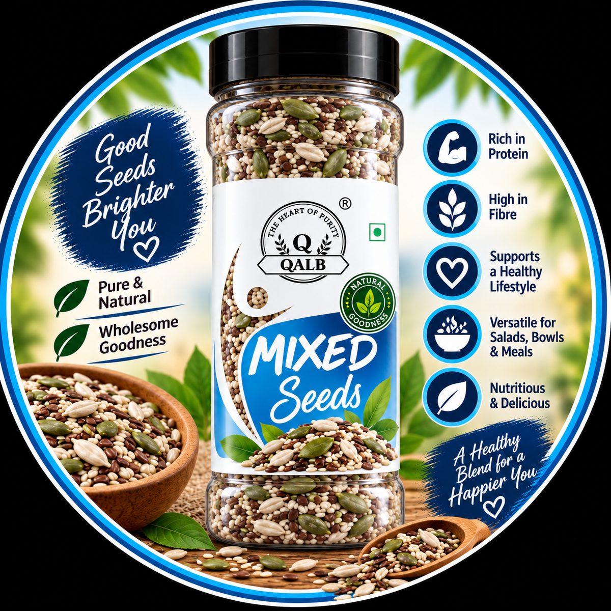 QALB Mixed Seeds – 120g